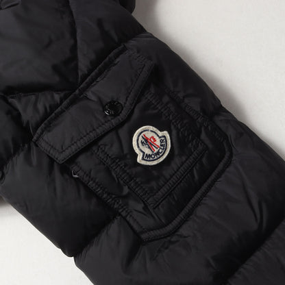 コヨーテファー付き ナイロン ダウンジャケット(MARQUE)