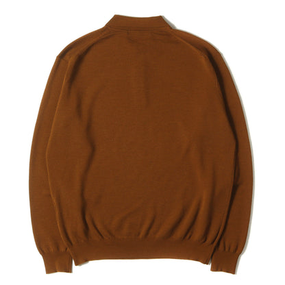 ハイゲージ ウール ニット ポロシャツ (Knit Polo 12-200-12-080160)