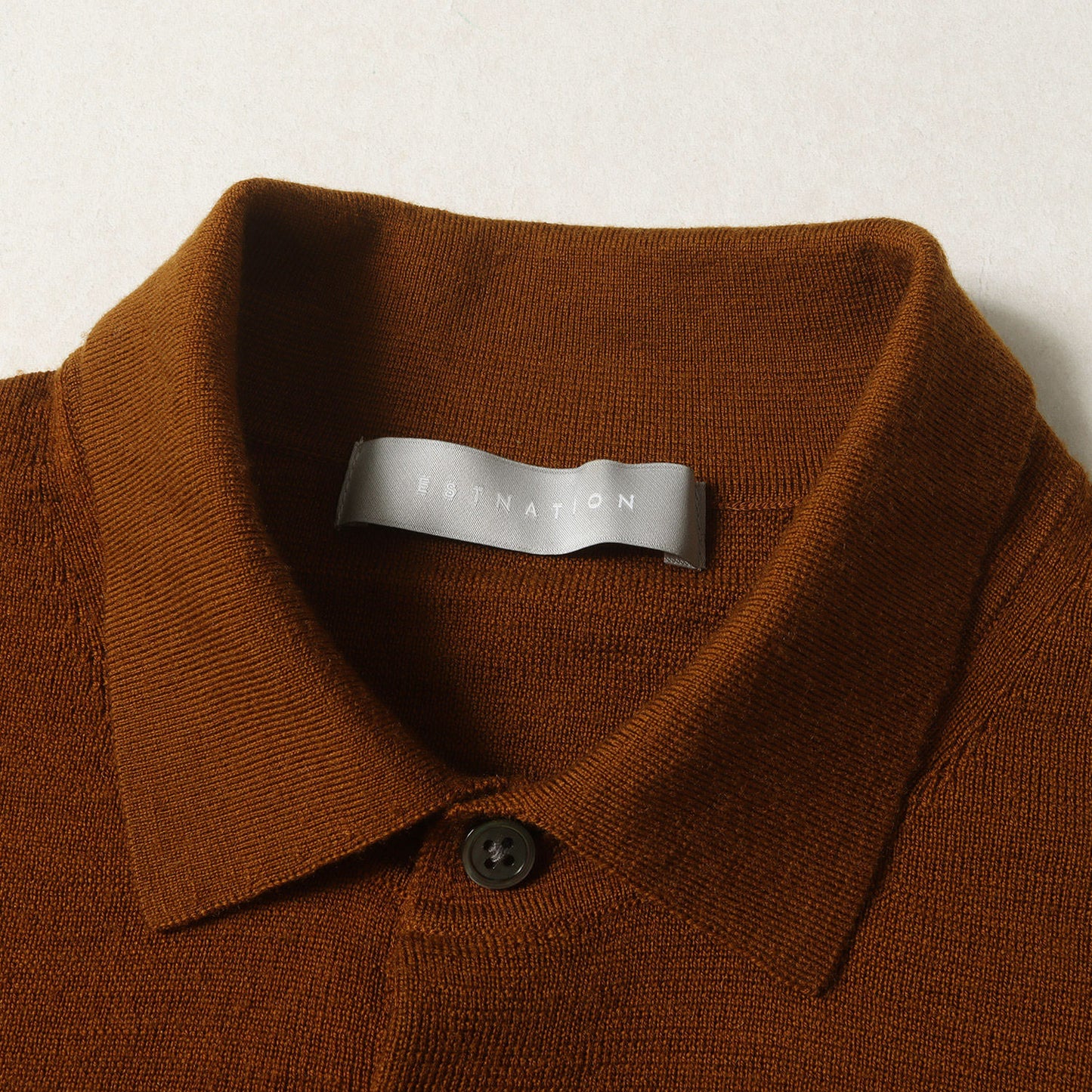 ハイゲージ ウール ニット ポロシャツ (Knit Polo 12-200-12-080160)