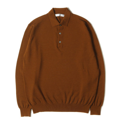 ハイゲージ ウール ニット ポロシャツ (Knit Polo 12-200-12-080160)
