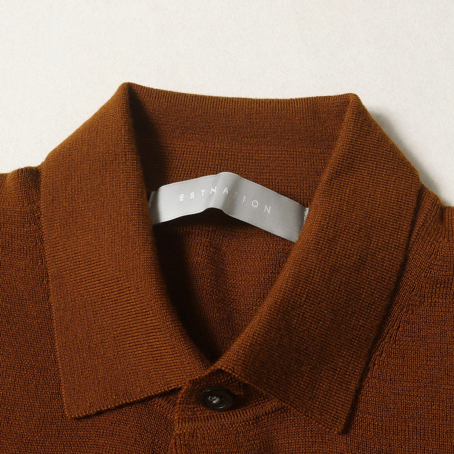 ハイゲージ ウール ニット ポロシャツ (Knit Polo 12-200-12-080160)