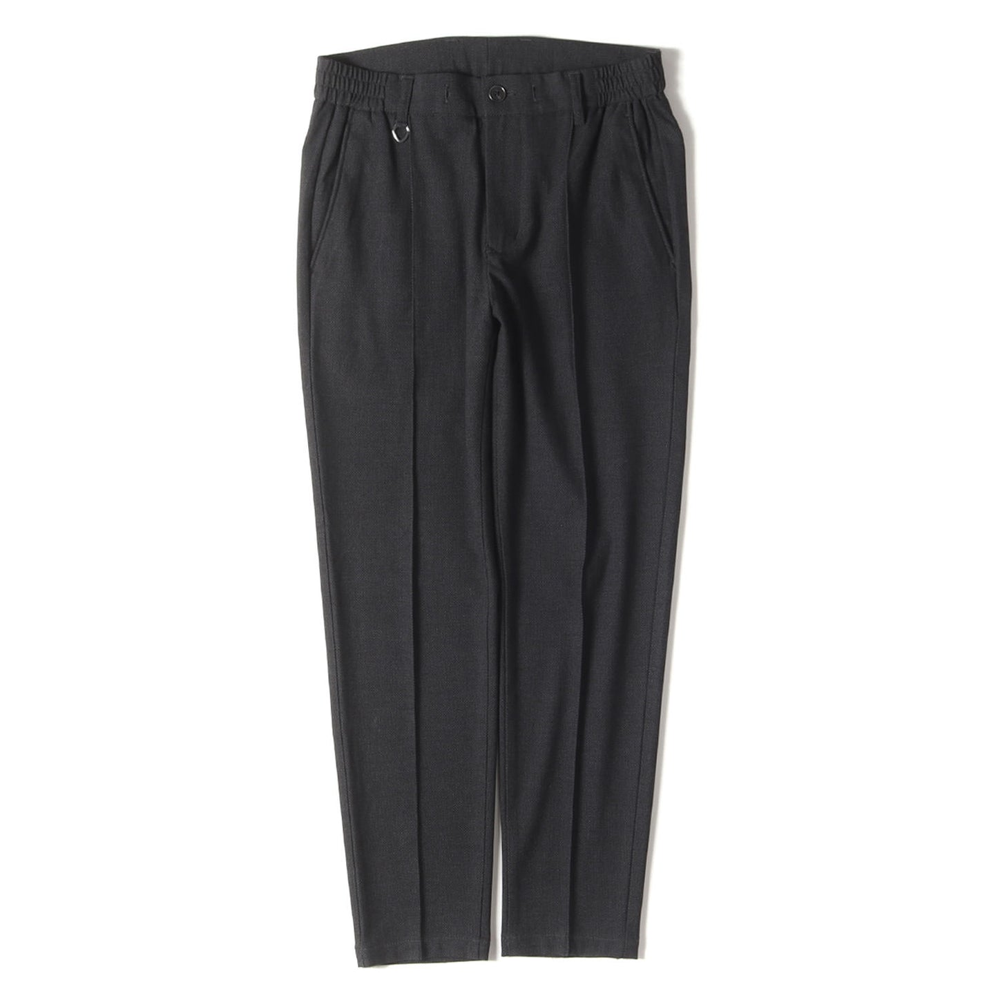 24AW ワンタック ストレッチ ポリレーヨン バーズアイ イージー スラックス パンツ (MALPENSA PANTS 4SEASONS Bird's eye AMFP244024)