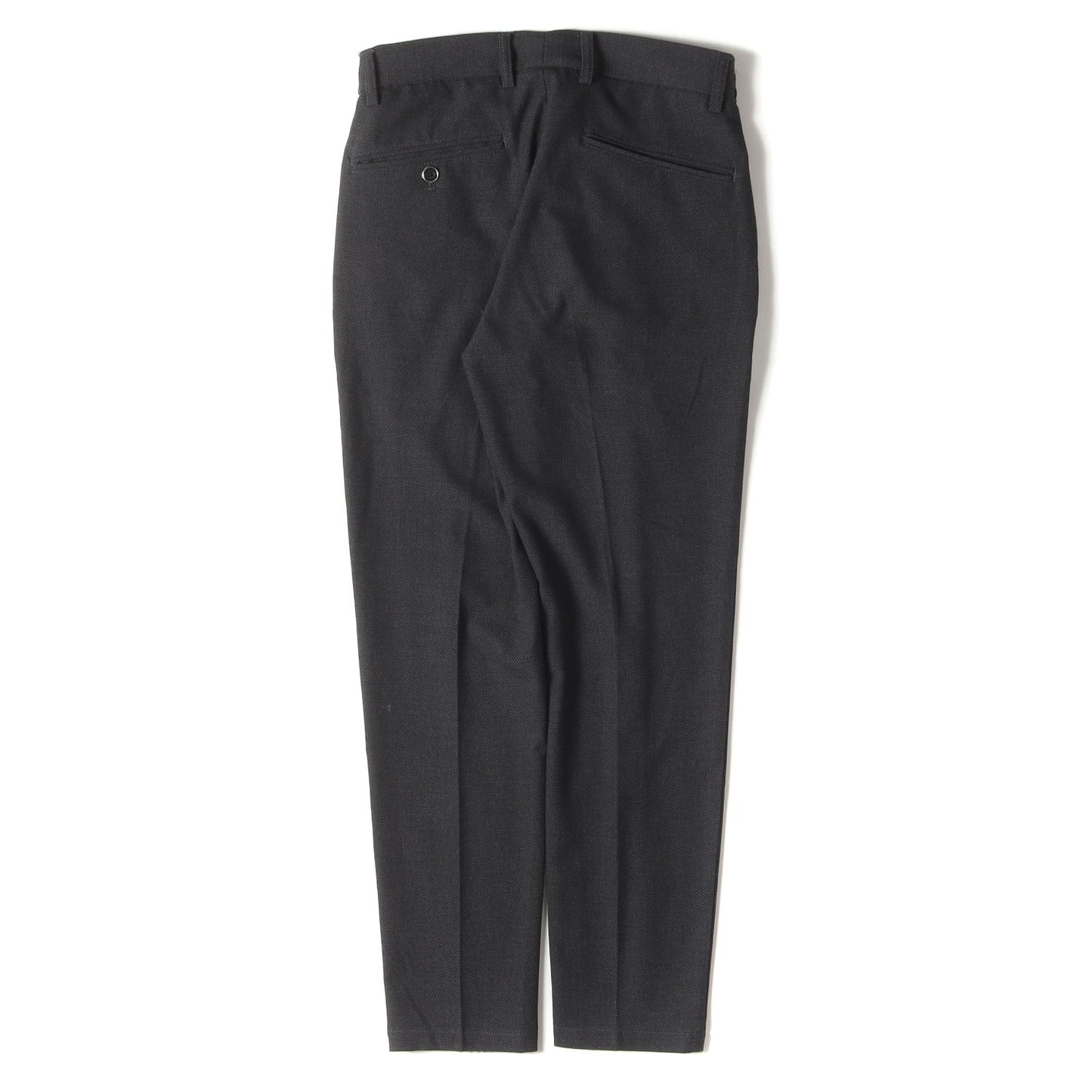 24AW ワンタック ストレッチ ポリレーヨン バーズアイ イージー スラックス パンツ (MALPENSA PANTS 4SEASONS Bird's eye AMFP244024)