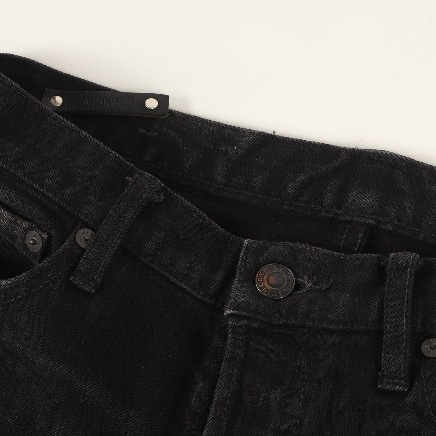 ウォッシュ加工 スーパースリム ストレッチ デニム スキニー パンツ (S.Slim STR OWS FPK107N-96) / ボタンフライ