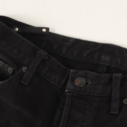 ウォッシュ加工 スーパースリム ストレッチ デニム スキニー パンツ (S.Slim STR OWS FPK107N-96) / ボタンフライ