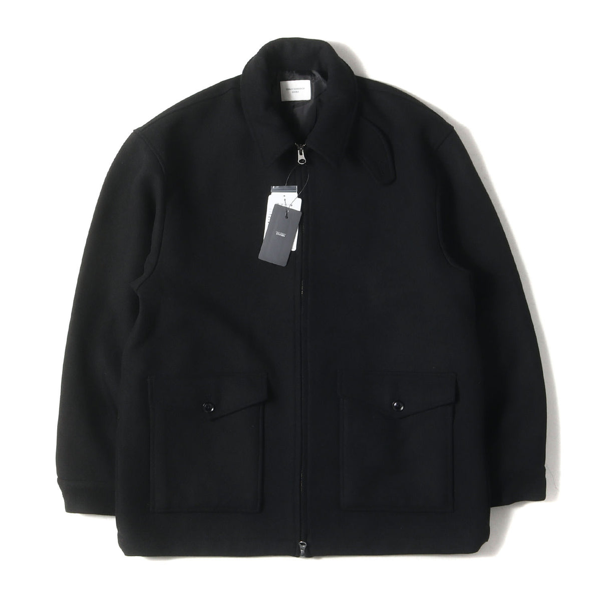 24AW ウールブレンド ハリントンジャケット