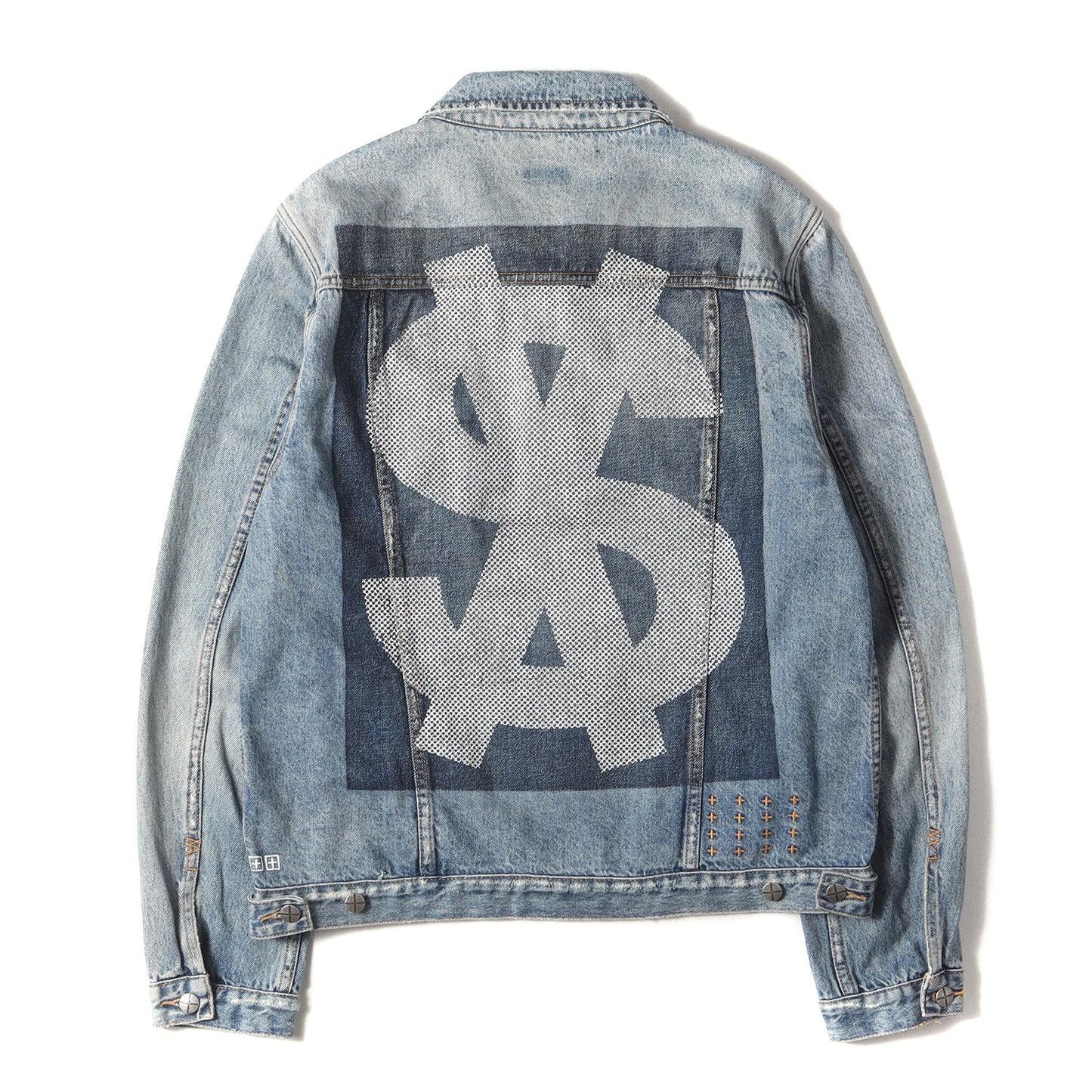 グラフィックプリント ヴィンテージ加工 デニムジャケット (Jinx Pay Up Classic Jacket)