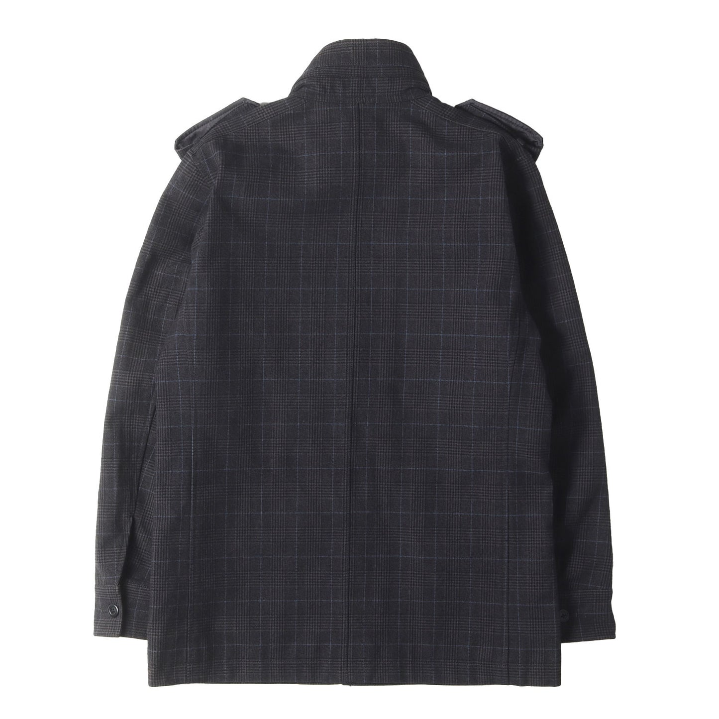 グレンチェック ミリタリー フィールド ジャケット / LONDON