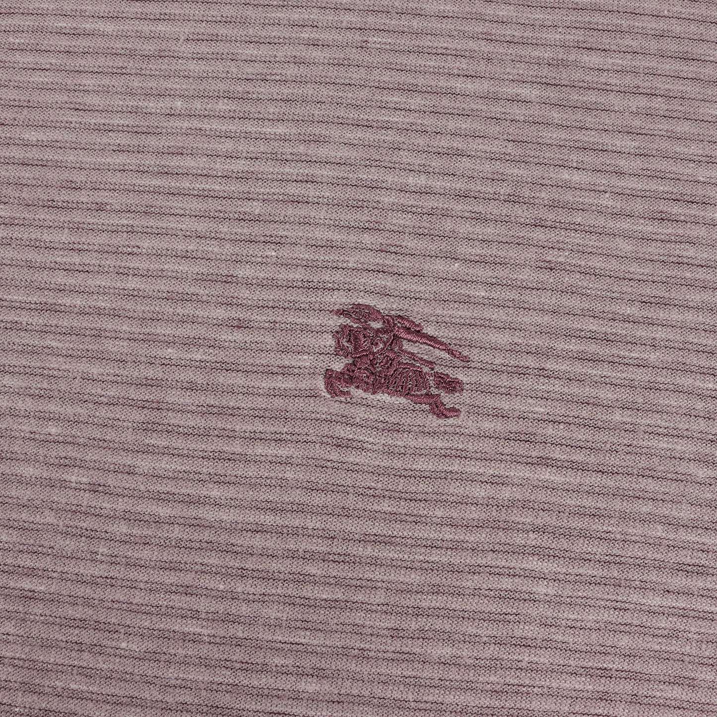 ワンポイント ホースマーク 刺繍 ボーダー カットソー