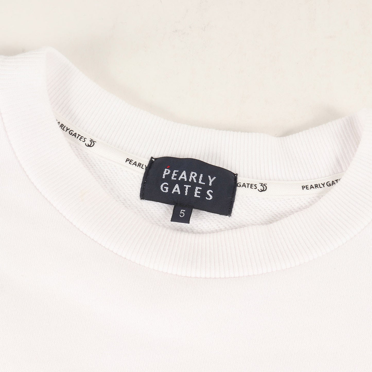 24年製 35th ANNIVERSARY ロゴ 刺繍 スウェット / 裏毛 非売品 MADE IN JAPAN