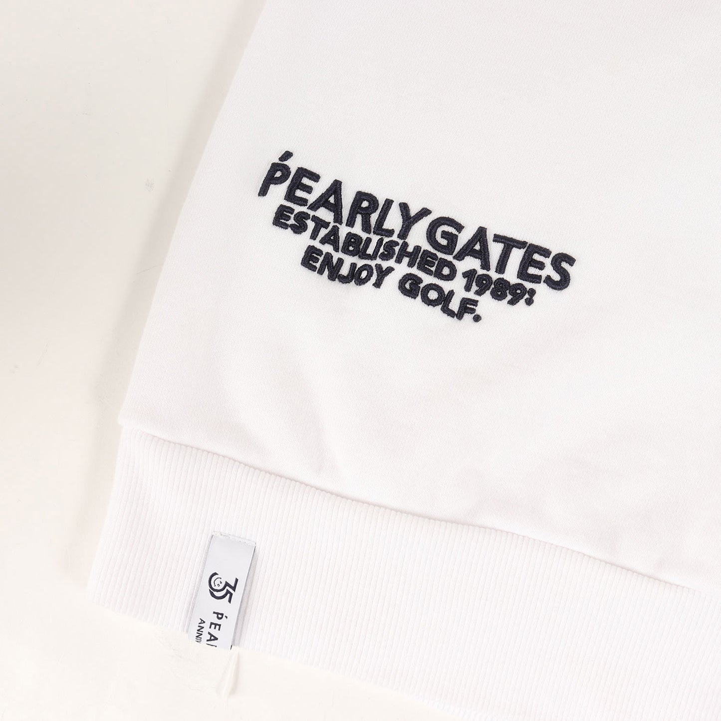 24年製 35th ANNIVERSARY ロゴ 刺繍 スウェット / 裏毛 非売品 MADE IN JAPAN