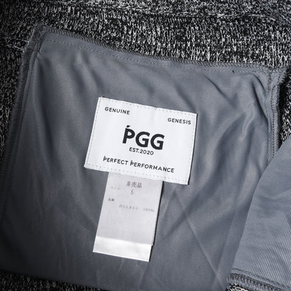 メランジ ポリニット イージー テーパード パンツ / 非売品