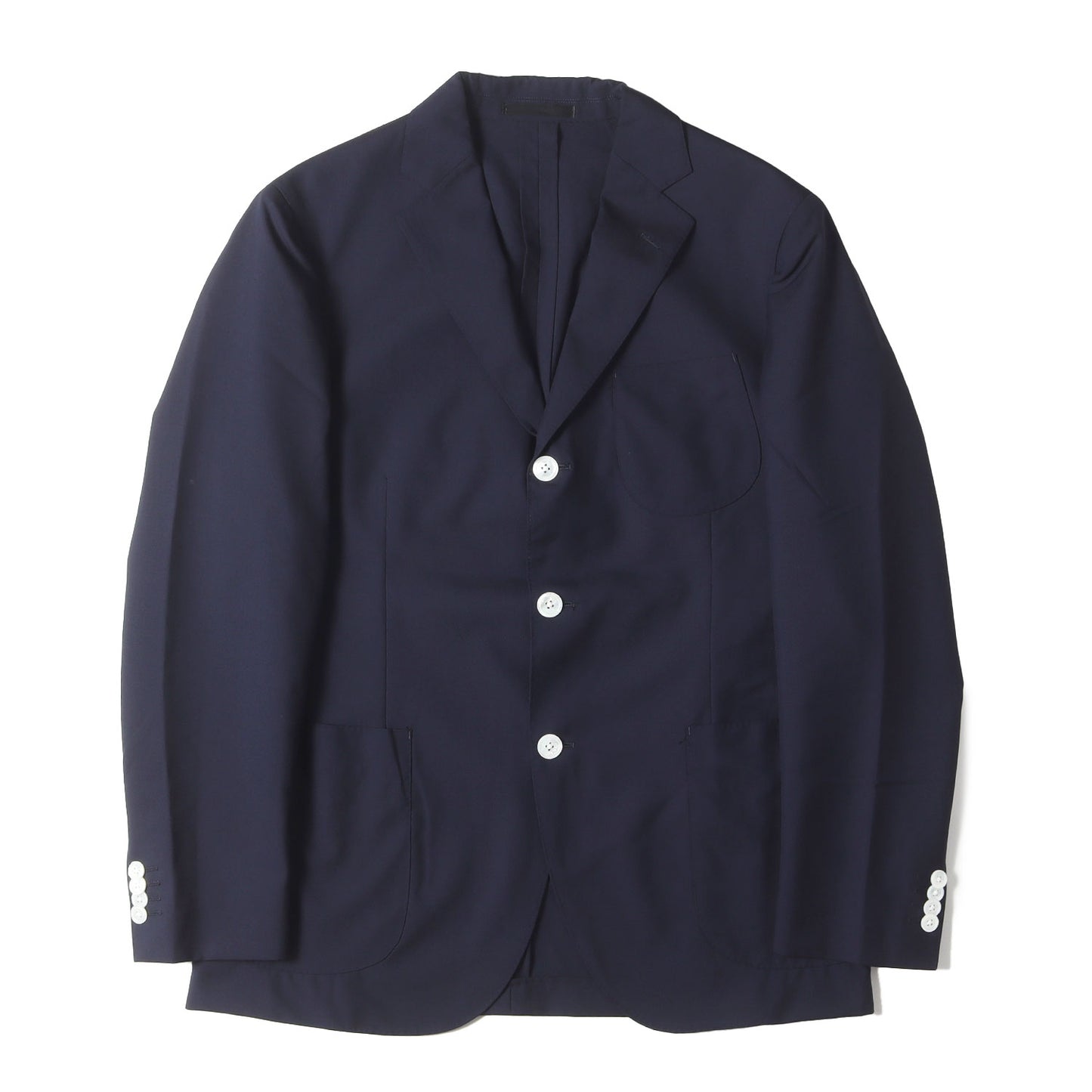 VITALE BARBERIS CANONICO スーパー120s 段返り3B テーラード ジャケット