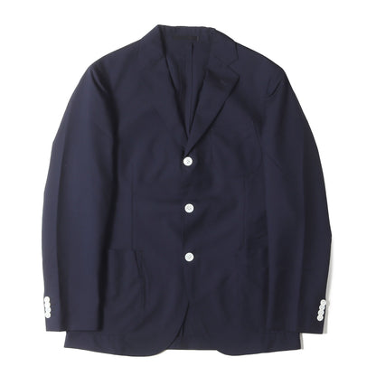 VITALE BARBERIS CANONICO スーパー120s 段返り3B テーラード ジャケット