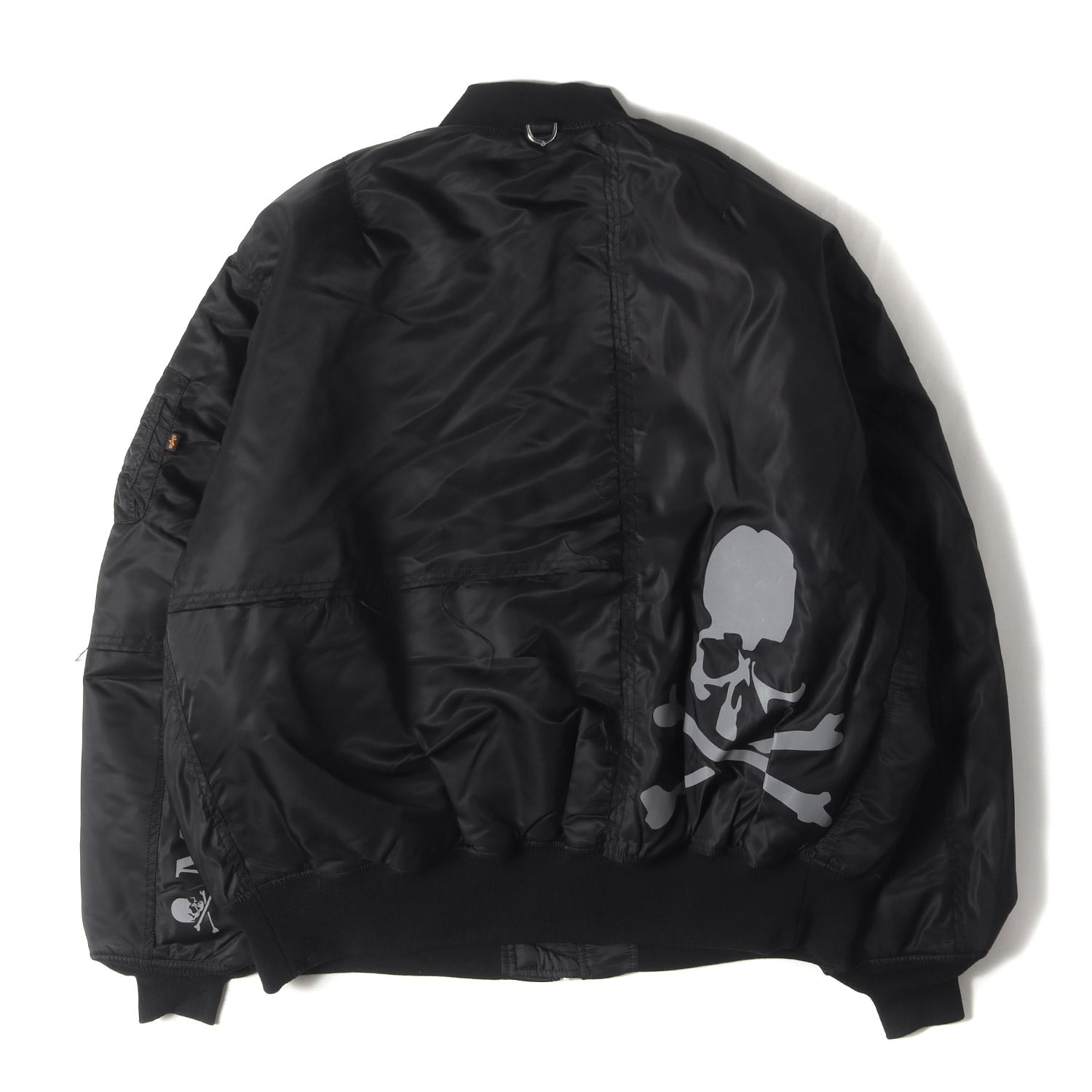 ALPHA ミリタリー ボンバー ジャケット (PATCHED PRINT MA-1 TA1734