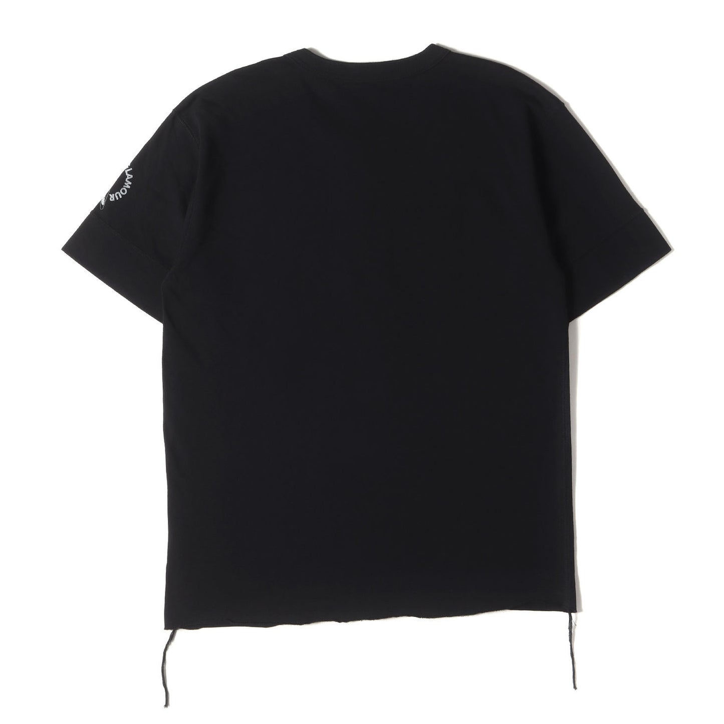 × Healthknit スリーブ ガール ロゴ ヘンリーネック Tシャツ (H2202M001HS) / MADE IN JAPAN