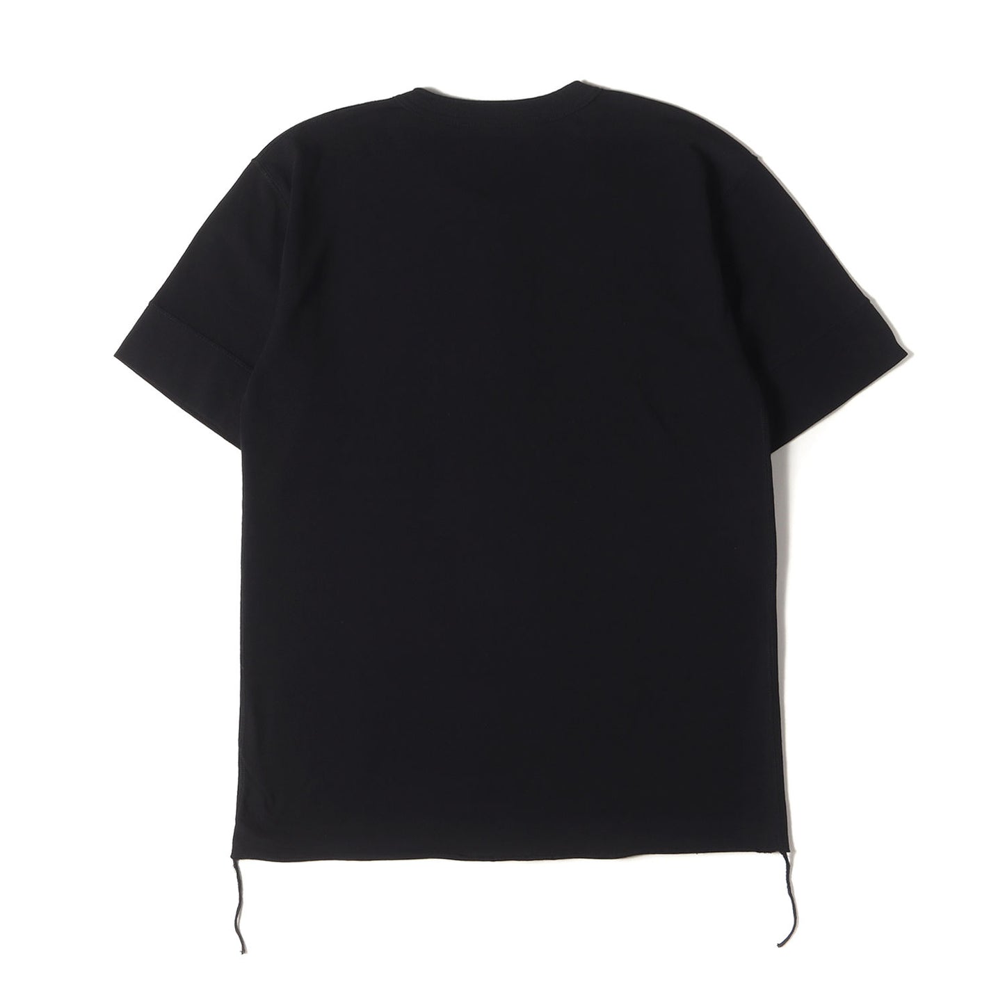 × Healthknit ヘム ガール ロゴ ヘンリーネック Tシャツ (H2202M001HS) / MADE IN JAPAN
