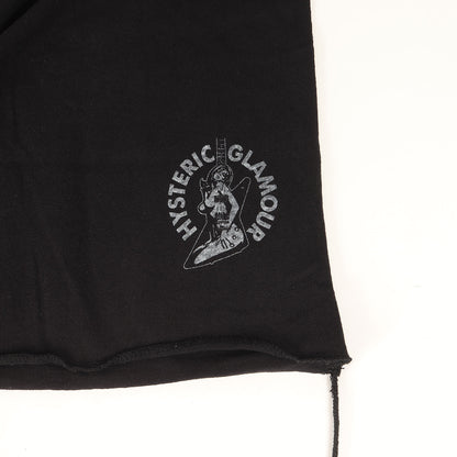 × Healthknit ヘム ガール ロゴ ヘンリーネック Tシャツ (H2202M001HS) / MADE IN JAPAN