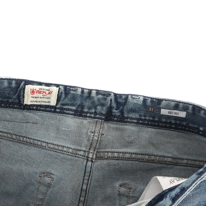 12.5oz ボタンフライ デニム パンツ (RBJ.901)