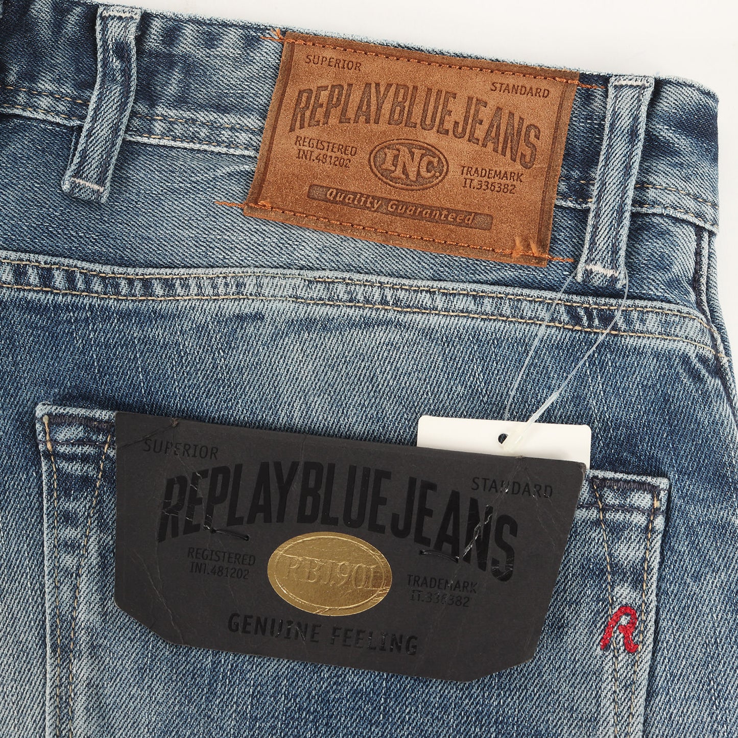 12.5oz ボタンフライ デニム パンツ (RBJ.901)