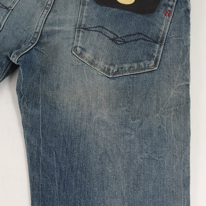 12.5oz ボタンフライ デニム パンツ (RBJ.901)