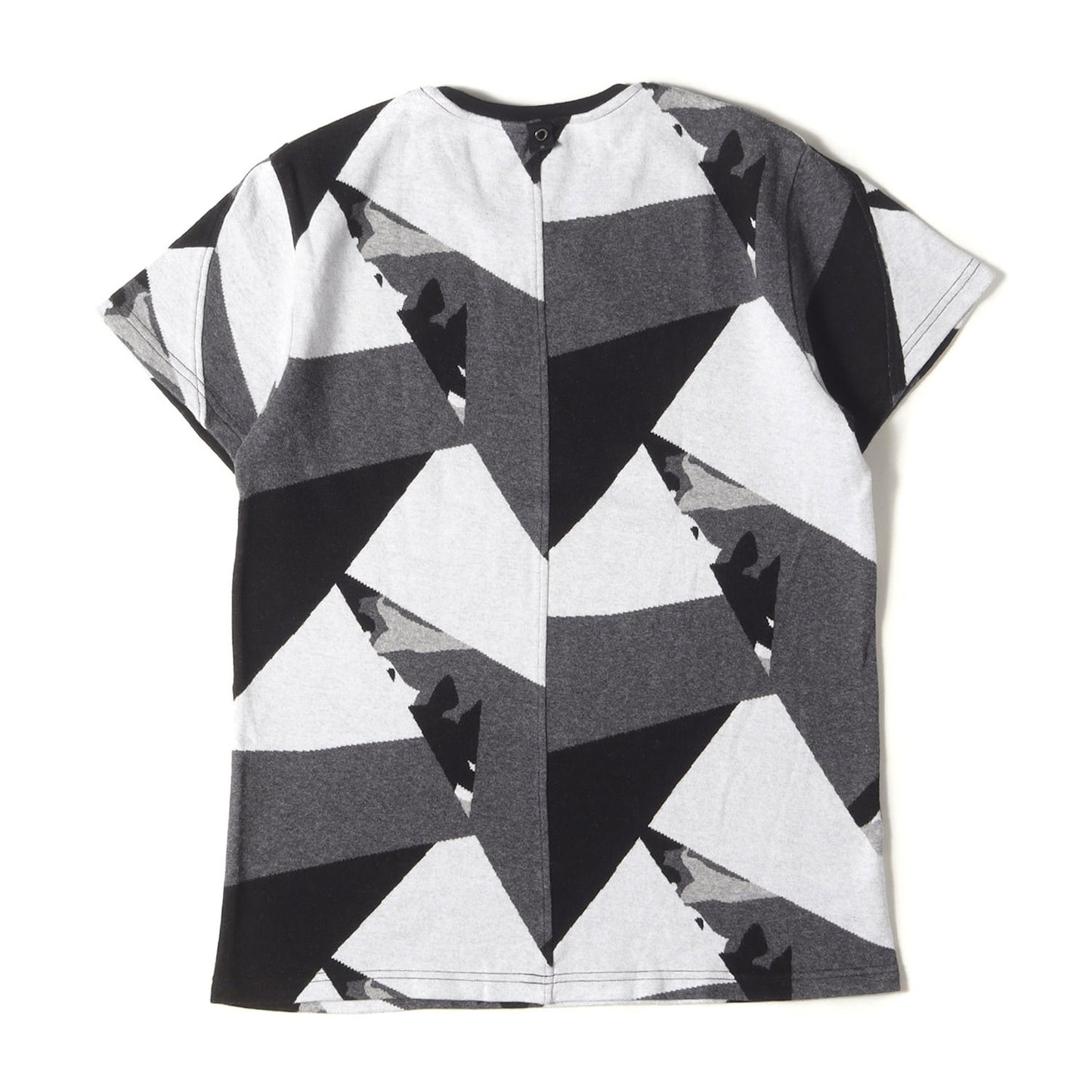 ジオメトリック 総柄 Tシャツ (jacquard patchwork cut&sawn 7829 jd12f)