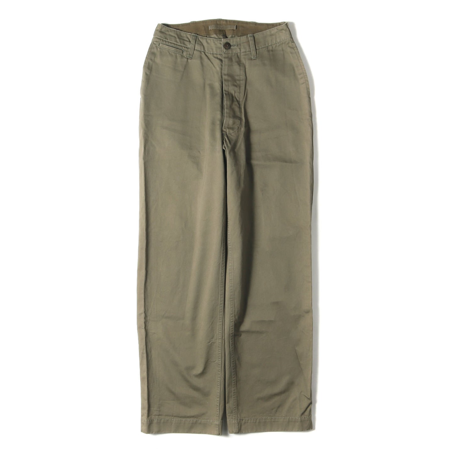 ワイド テーパード ベーシック チノパンツ (BASIC CHINO WEST POINT 8040-00-50020) / MADE IN JAPAN