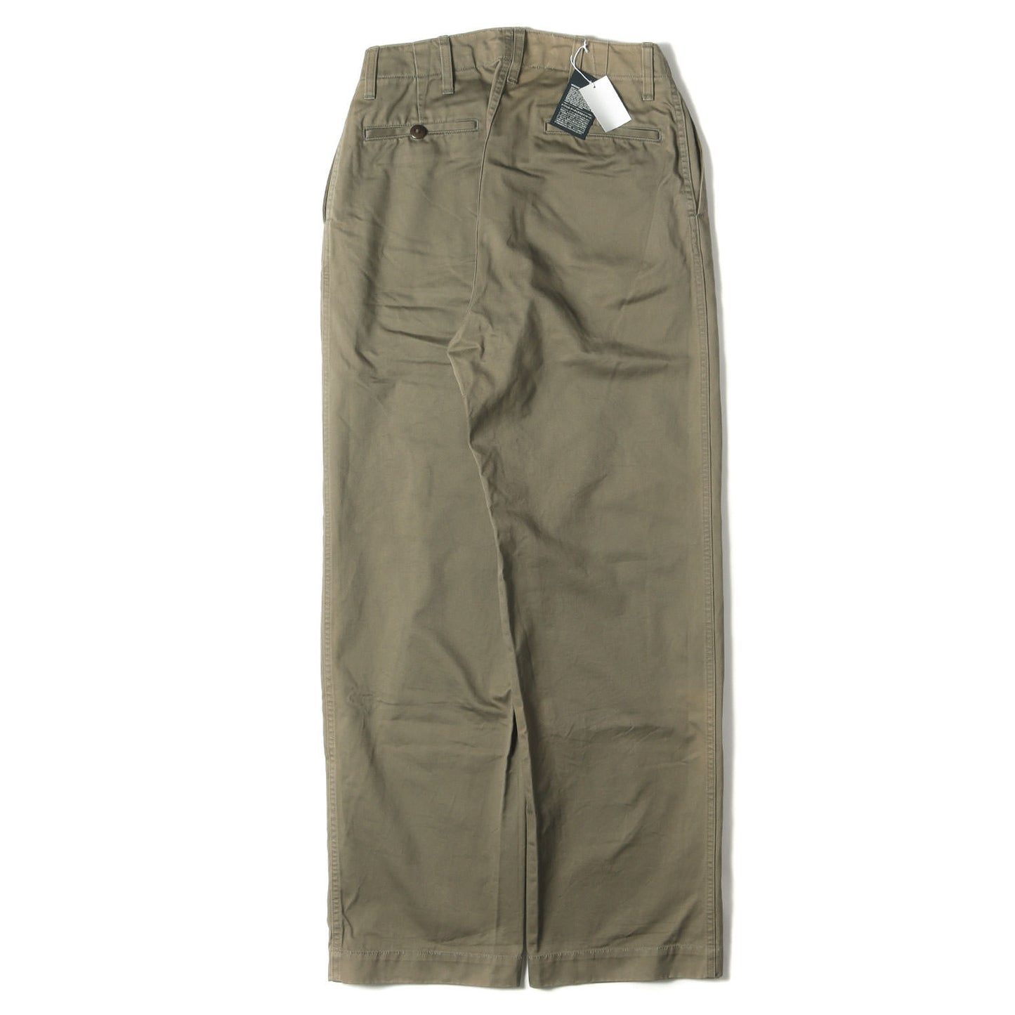 ワイド テーパード ベーシック チノパンツ (BASIC CHINO WEST POINT 8040-00-50020) / MADE IN JAPAN