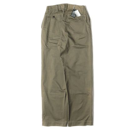 ワイド テーパード ベーシック チノパンツ (BASIC CHINO WEST POINT 8040-00-50020) / MADE IN JAPAN