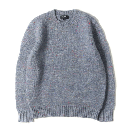 ネップ アルパカ混ウール ニット セーター