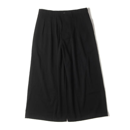 スリータック ウールギャバ 細バルーン パンツ (HG-P16-100) / POUR HOMME