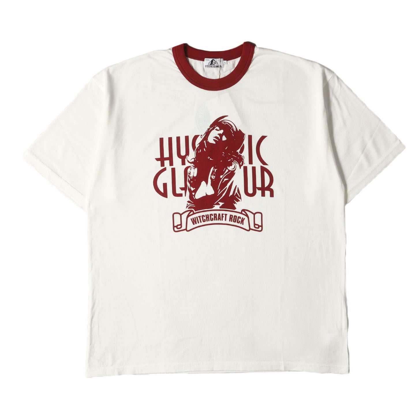 HYS CRAFT プリント リンガーネック Tシャツ (02172CT34)
