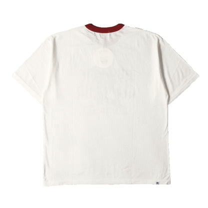 HYS CRAFT プリント リンガーネック Tシャツ (02172CT34)