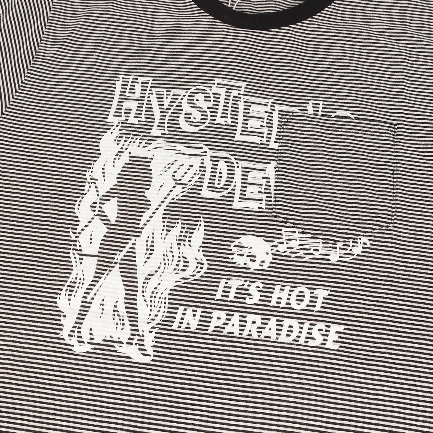HYS DEVIL pt ポケ付 ボーダー Tシャツ (02182CT32)