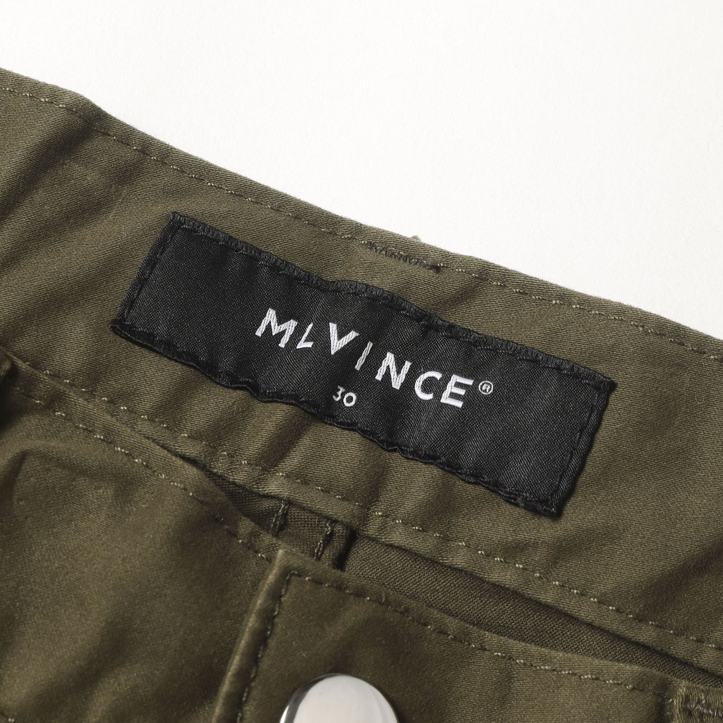 裾ジップ ストレッチ ピーチスキン カーゴ パンツ (TYPE-2 SLIM CARGO PANTS)