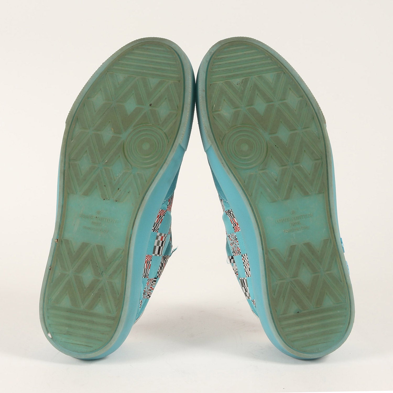 Louis Vuitton Virgil Abloh LVオリ・ライン ディストーテッド ダミエパターン ローカット スニーカー ルイヴィトン 21SS Virgil Abloh LVオリ・ライン ディストーテッド ダミエパターン