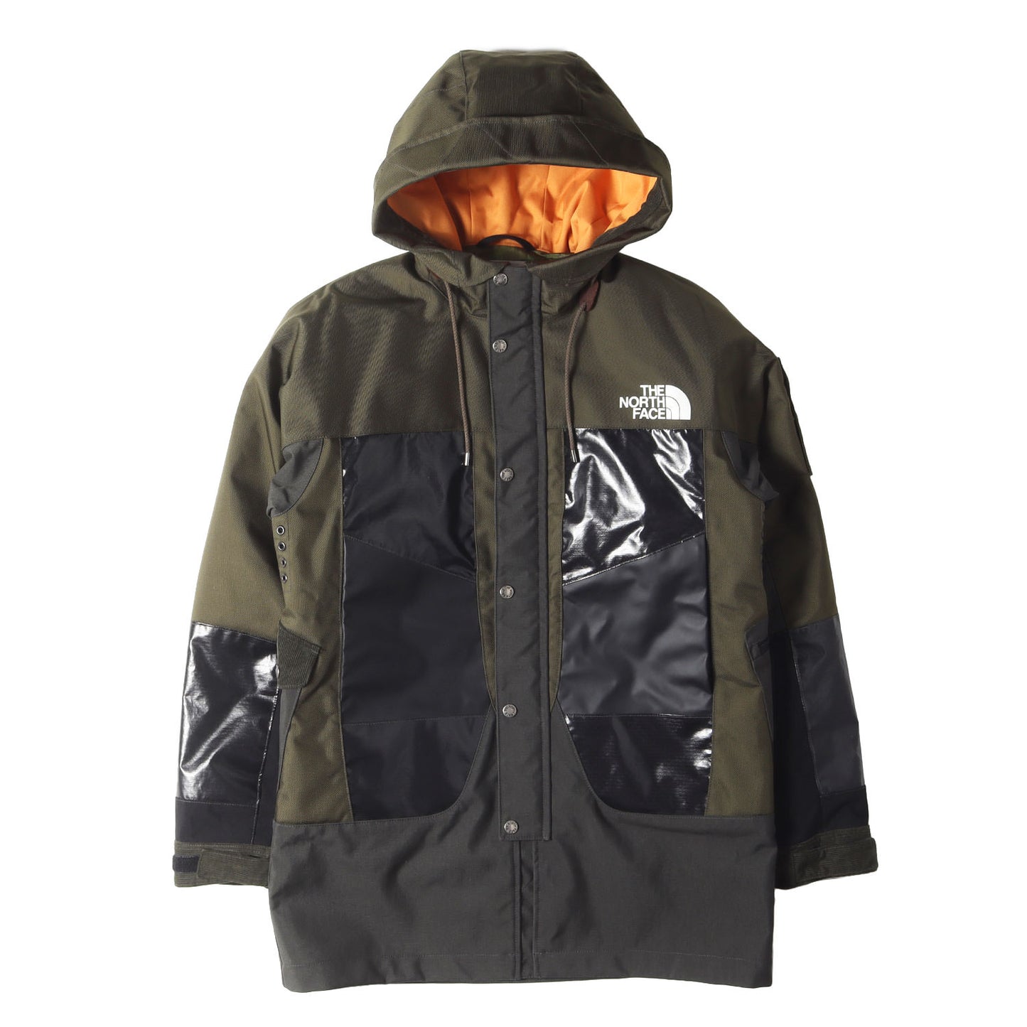× THE NORTH FACE 再構築 パテッド ナイロン コート (WF-J926)
