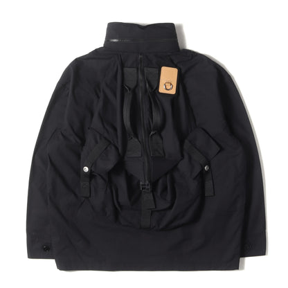 21SS バックパック付き コットン ジップ ジャケット