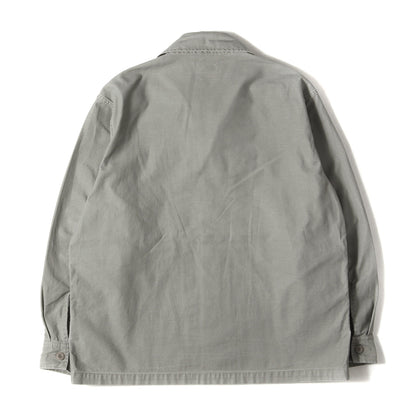 24AW RHC コットンバックサテン ユーティリティ ミリタリーシャツ(RHC Military Shirt Jacket)
