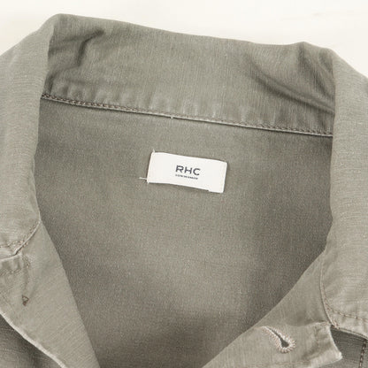 24AW RHC コットンバックサテン ユーティリティ ミリタリーシャツ(RHC Military Shirt Jacket)