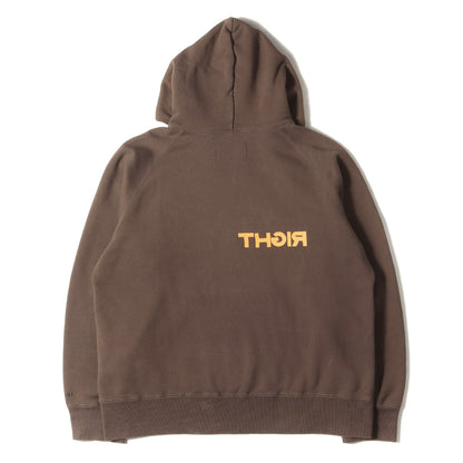 23SS EVERYTHING ロゴ スウェット パーカー (Graphic Print Hoodie 23-0643S) / 裏毛