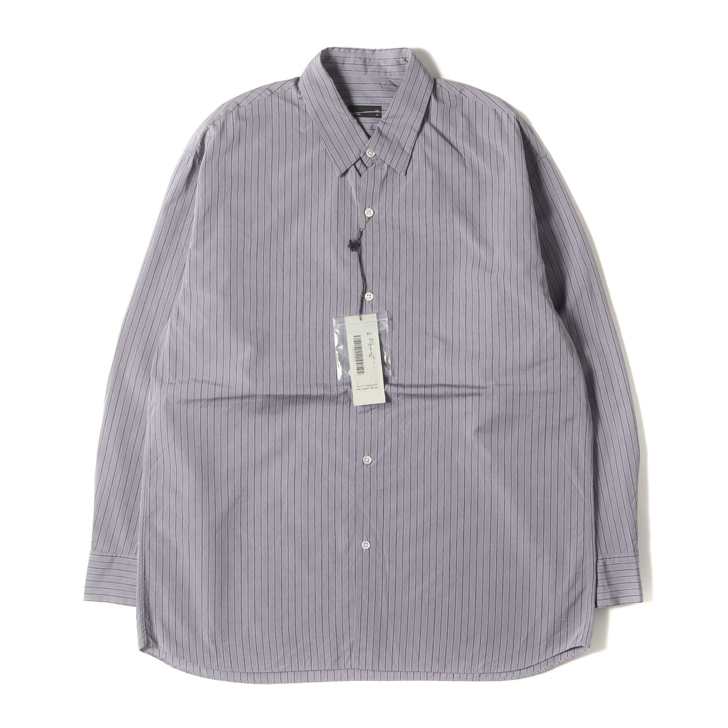 ピンストライプ ブロード ビッグ シャツ (BROAD PIN STRIPE BIG SHIRT 2121-113)