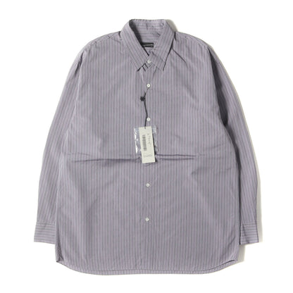 ピンストライプ ブロード ビッグ シャツ (BROAD PIN STRIPE BIG SHIRT 2121-113)