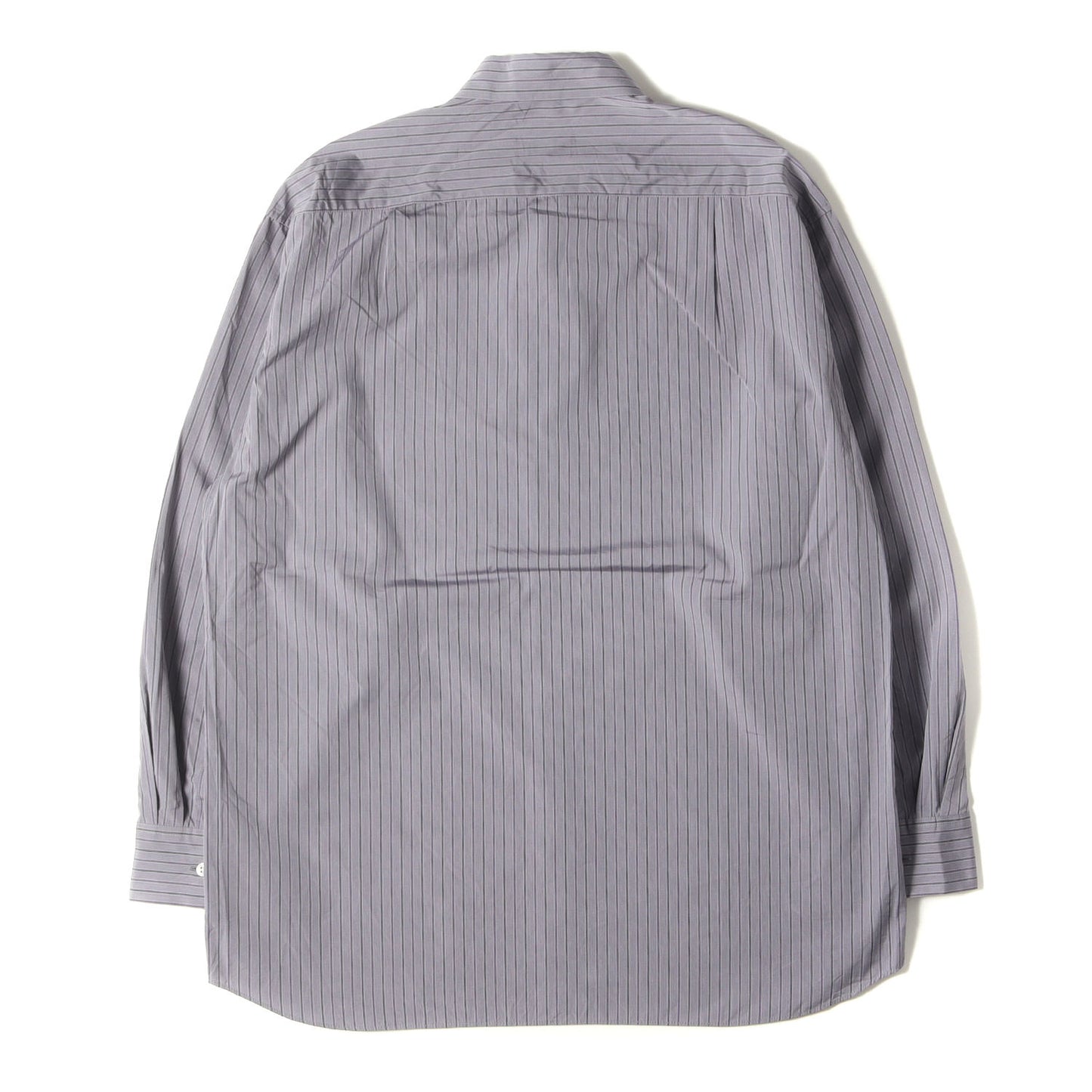 ピンストライプ ブロード ビッグ シャツ (BROAD PIN STRIPE BIG SHIRT 2121-113)