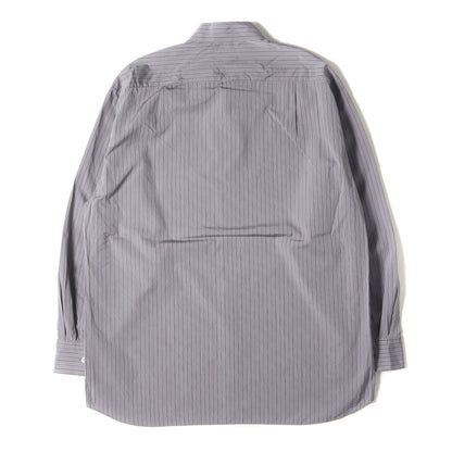 ピンストライプ ブロード ビッグ シャツ (BROAD PIN STRIPE BIG SHIRT 2121-113)