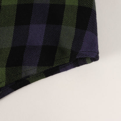 20AW チェック レーヨンモダール シャツ (STANDARD SHIRT 2220-125)