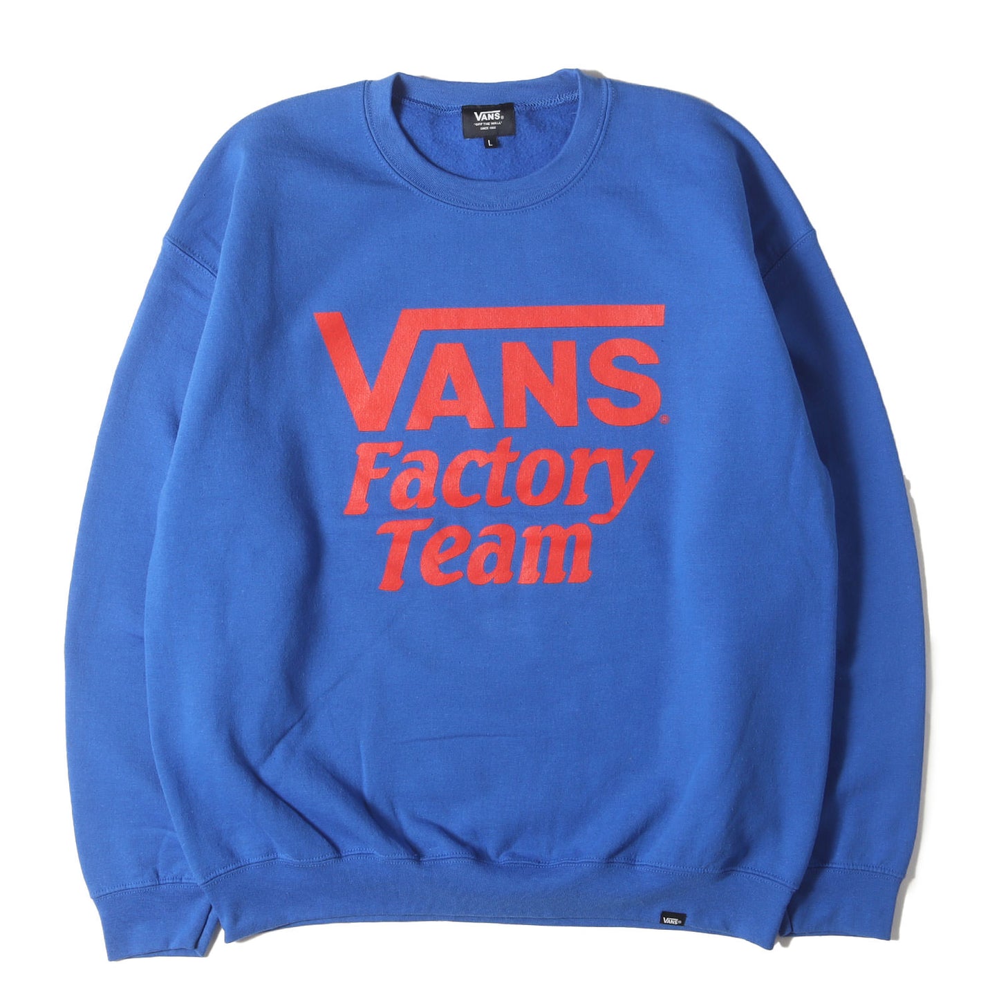 23SS × VANS ロゴ コットンポリ スウェット (VANS × SD LOGO SWEAT 122C1040728) / 裏起毛