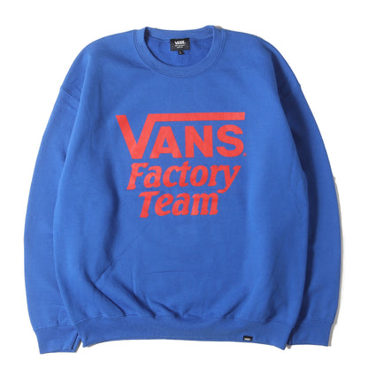 23SS × VANS ロゴ コットンポリ スウェット (VANS × SD LOGO SWEAT 122C1040728) / 裏起毛