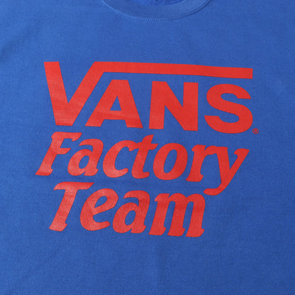 23SS × VANS ロゴ コットンポリ スウェット (VANS × SD LOGO SWEAT 122C1040728) / 裏起毛