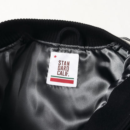 23AW レザースリーブ メルトン スタジャン (SD VARSITY JACKET BLANK)